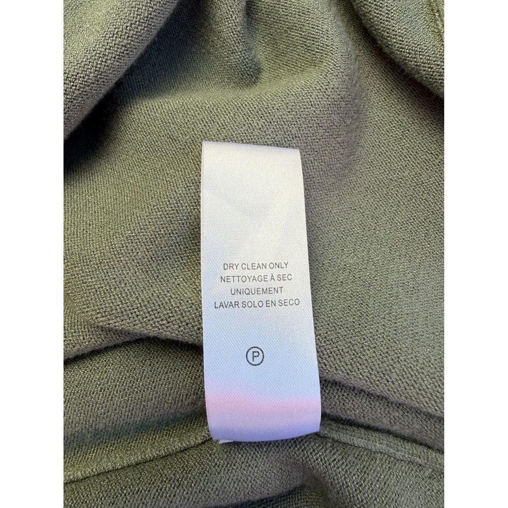 Splendid x Cella Jane Sage Green V-Neck Knit Midi Sweater Dress Size Small Earth - Picture 9 of 13